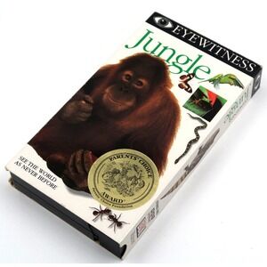 Jungle Eyewitness Video VHS Narrated By Martin Sheen